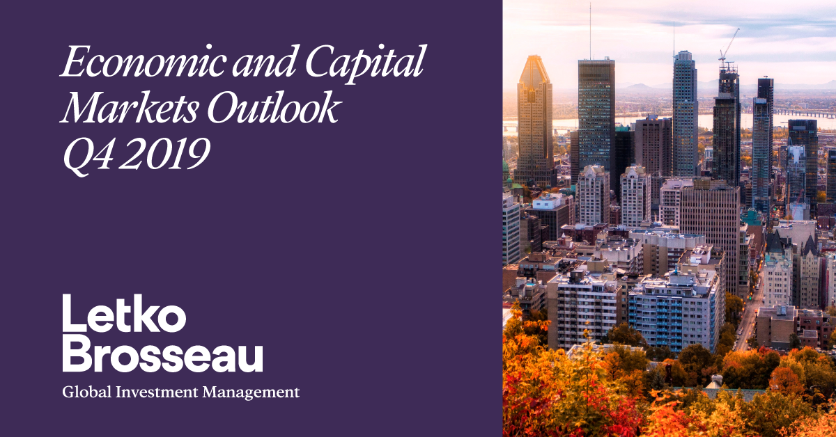 Economic and Capital Markets Outlook – Q4 2019