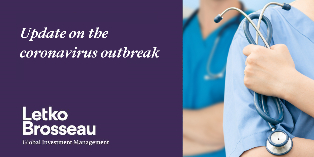 Update on the coronavirus outbreak