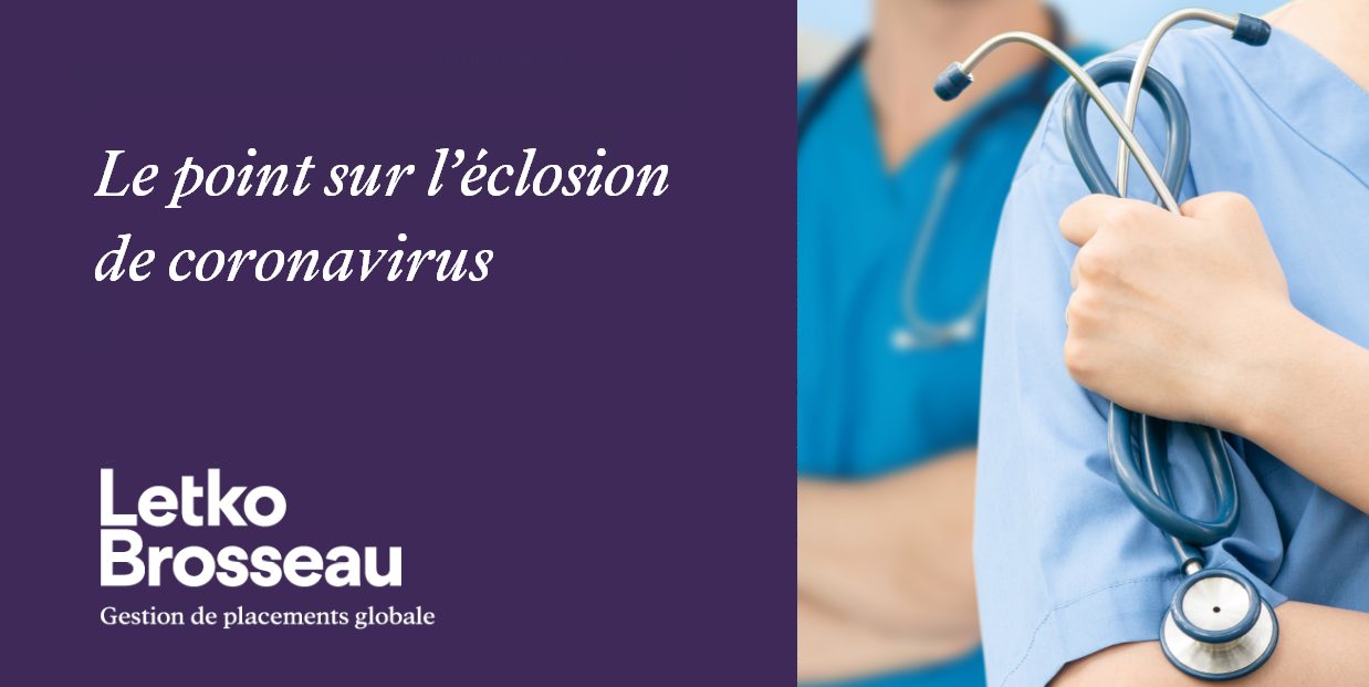 Le point sur l’éclosion de coronavirus