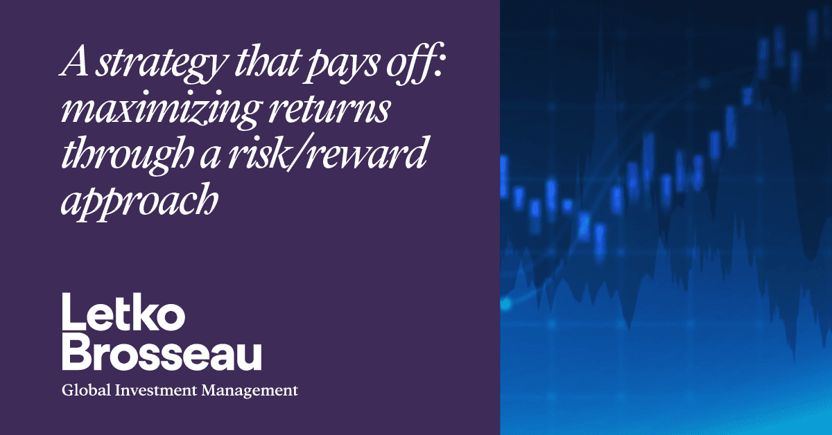 A strategy that pays off: maximizing returns through a risk/reward approach