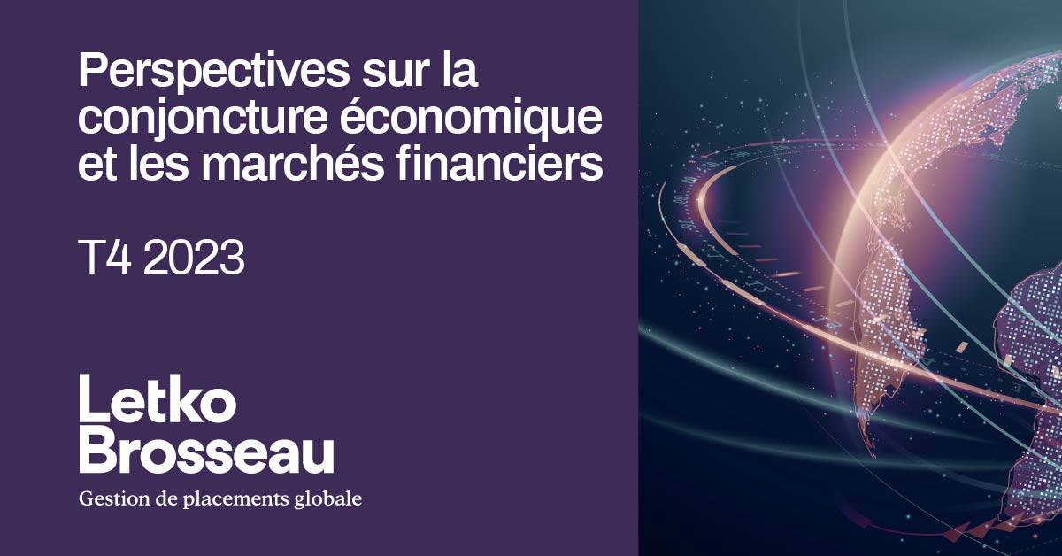 Perspectives sur la conjoncture économique et les marchés financiers – T4 2023