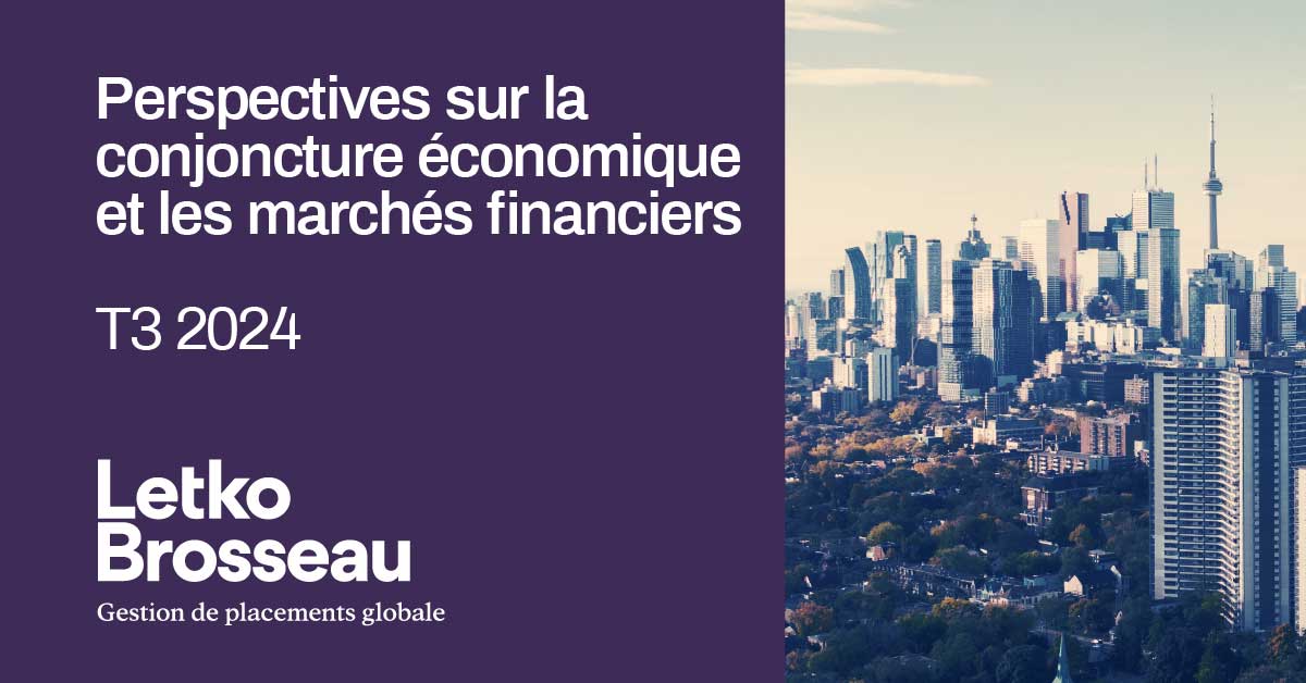 Perspectives sur la conjoncture économique et les marchés financiers – T3 2024
