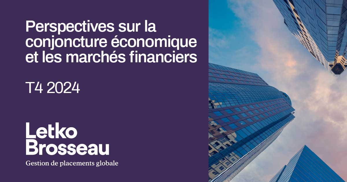 Perspectives sur la conjoncture économique et les marchés financiers – T4 2024