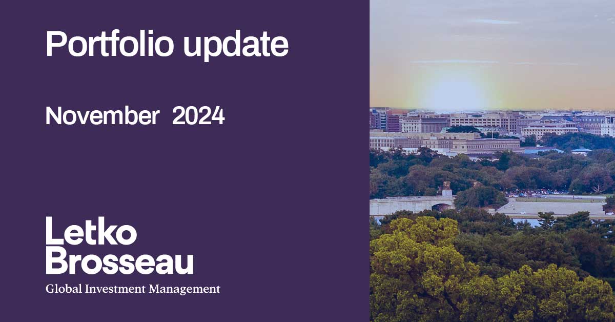 Portfolio Update – November 2024