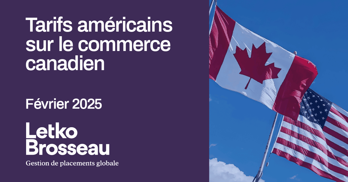 Tarifs américains sur le commerce canadien