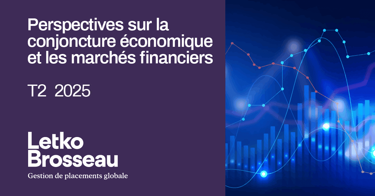 Perspectives sur la conjoncture économique et les marchés financiers – T2 2025