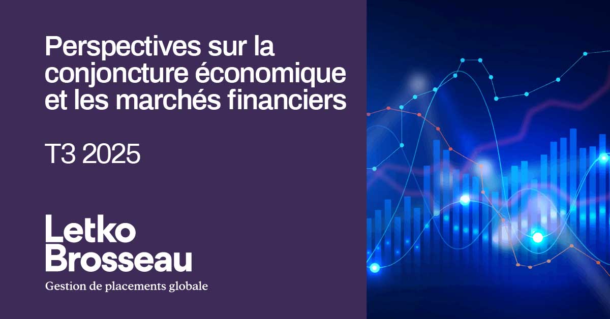 Perspectives sur la conjoncture économique et les marchés financiers – T3 2025
