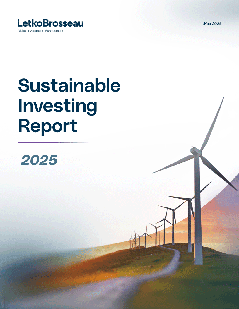 Sustainable Investing Report 2025